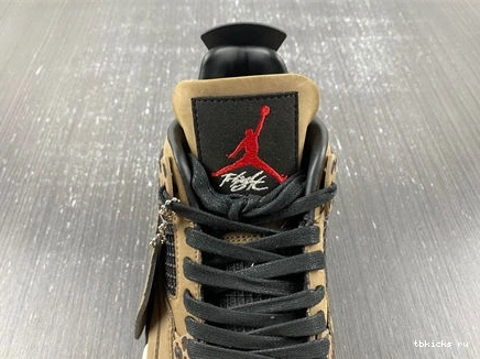 Cheap TB Jordan Retro Scott 4 x 3936 Travis AJ4-  Air Brown ZeroBulk 1027